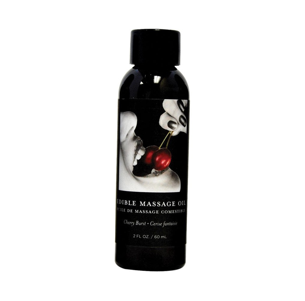 Earthly Body Edible Massage Oil-Cherry 2oz